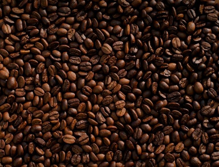Grains de café torréfiés